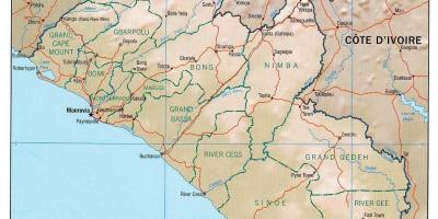 Harta e hartave gjeografike e Liberi