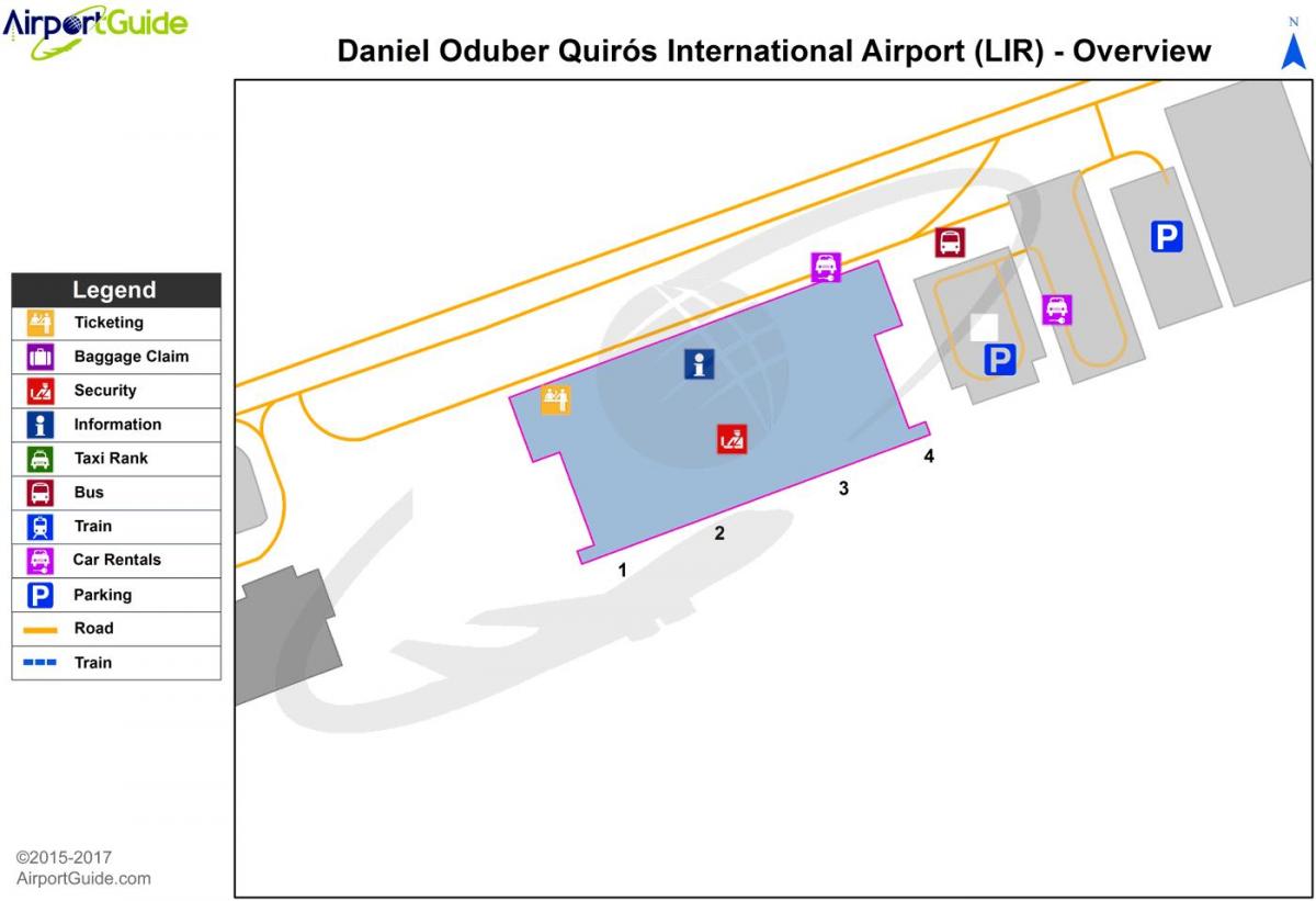 harta e Liberi airport terminal